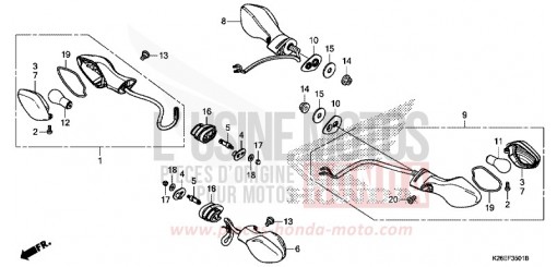 WINKER (ED,2KO,KO,U,V,2FO,FO) MSX125AH de 2017